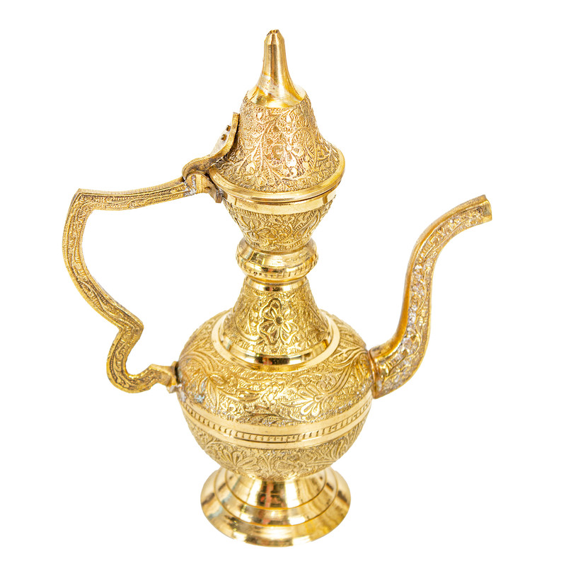گلاب پاش برنجی مدل قلم زنی دست ساز هندی طرح لاویتا کد 56823790