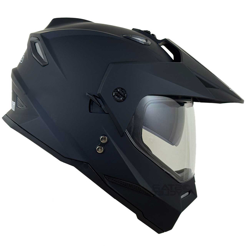 کلاه کاسکت دی ای وان مدل فک ثابت عینکدار کد DA_BLK