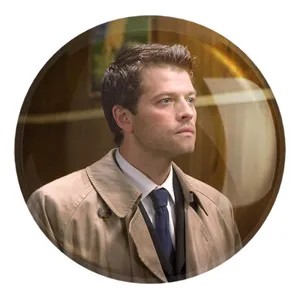پیکسل خندالو طرح کستیل سریال سوپرنچرال Supernatural کد 24531 مدل بزرگ