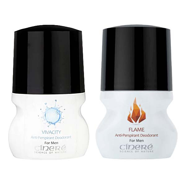 رول ضد تعریق مردانه سینره ٰمدل Vivacity Flame حجم 50 میلی لیتر مجموعه 2 عددی رول ضد تعریق مردانه سینره ٰمدل Vivacity Flame حجم 50 میلی لیتر مجموعه 2 عددی