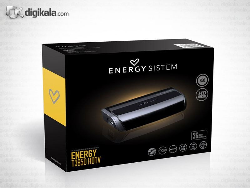 گیرنده تلویزیون انرژی سیستم مدل T3850