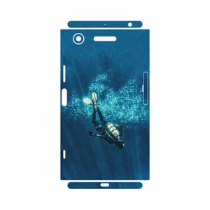MAHOOT Scuba Diving-FullSkin Cover Sticker for Sony Xperia XZ1