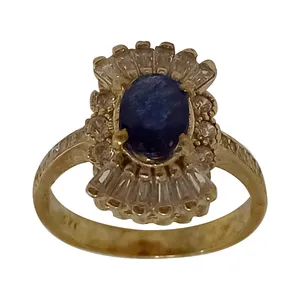 انگشتر نقره زنانه سلین کالا مدل یاقوت ce-As054 