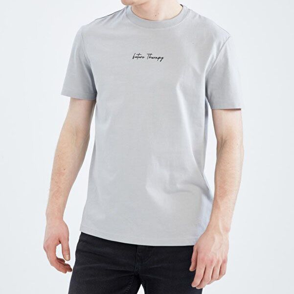 تی شرت آستین کوتاه مردانه دفکتو مدل X3932AZ -  - 8