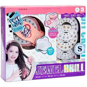 ست اسباب بازی لوازم آرایشی سمید مدل نگین زن و طراحی و تزیین مو و لباس دخترانه