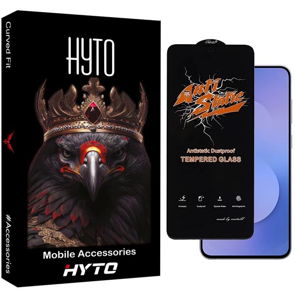 محافظ صفحه نمایش آنتی‌استاتیک هیتو مدل Axion مناسب برای گوشی موبایل سامسونگ Galaxy S25 fe