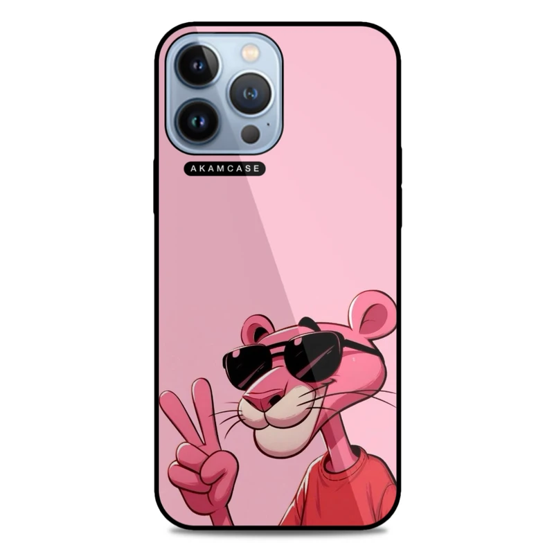 کاور آکام مدل AMC-WA13PROMAX-PINK PANTHER9 مناسب برای گوشی موبایل اپل iPhone 13 Pro Max