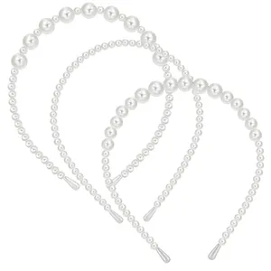 تل مو زنانه مدل مرواریدی بسته 3 عددی