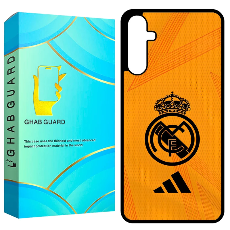 کاور قاب گارد طرح رئال مادرید مدل GCHPA14 مناسب برای گوشی موبایل سامسونگ Galaxy A14 4G / A14 5G / M14 5G   
