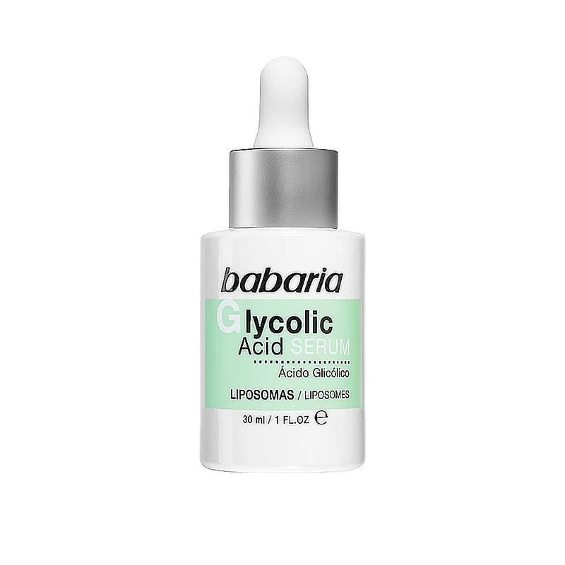 سرم ضد جوش و ضد‌حساسیت پوست باباریا مدل Glycolic Acid مناسب برای انواع پوست حجم 30 میلی‌لیتر