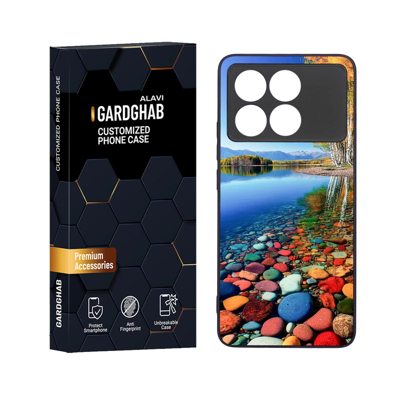 کاور گارد قاب علوی مدل دور ژله ای مناسب برای گوشی موبایل شیائومی Poco X6 Pro