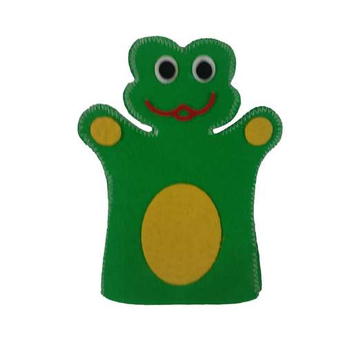 عروسک نمایشی مدل سه انگشتی قورباغه