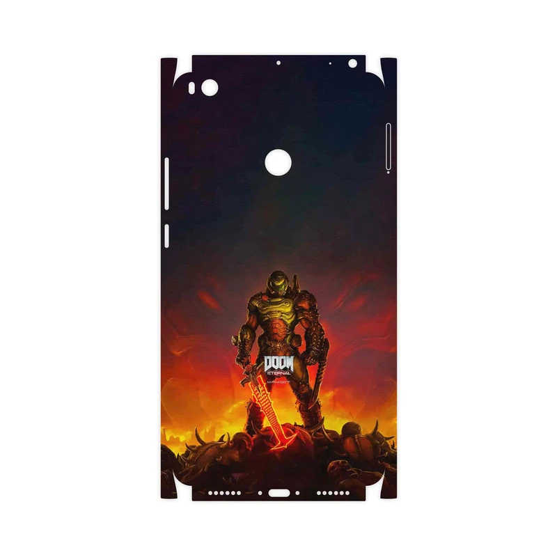 برچسب پوششی ماهوت مدل DOOM Game Series-FullSkin مناسب برای گوشی موبایل شیائومی Mi Max 2