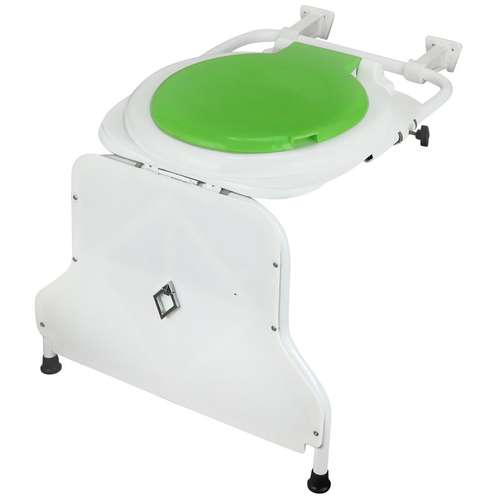 توالت فرنگی تاشو ایپکا مدل قیف دار کد 02