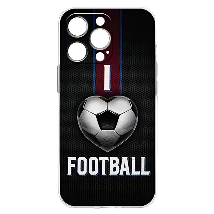 کاور مدل Love football مناسب برای گوشی موبایل اپل iPhone 13 ProMax