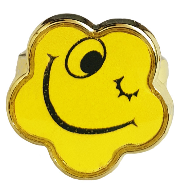 انگشتر دخترانه طرح استیکر کد 08