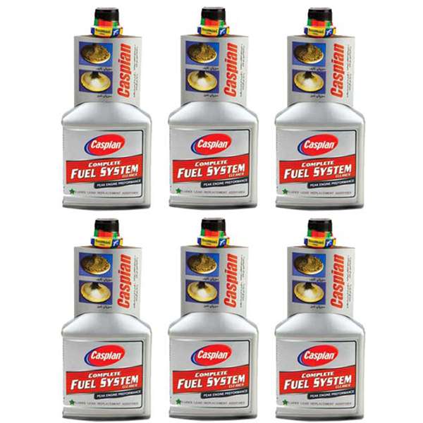 تمیز کننده موتورخودرو کاسپین مدل2297 حجم 400 میلی لیتر بسته 6 عددی