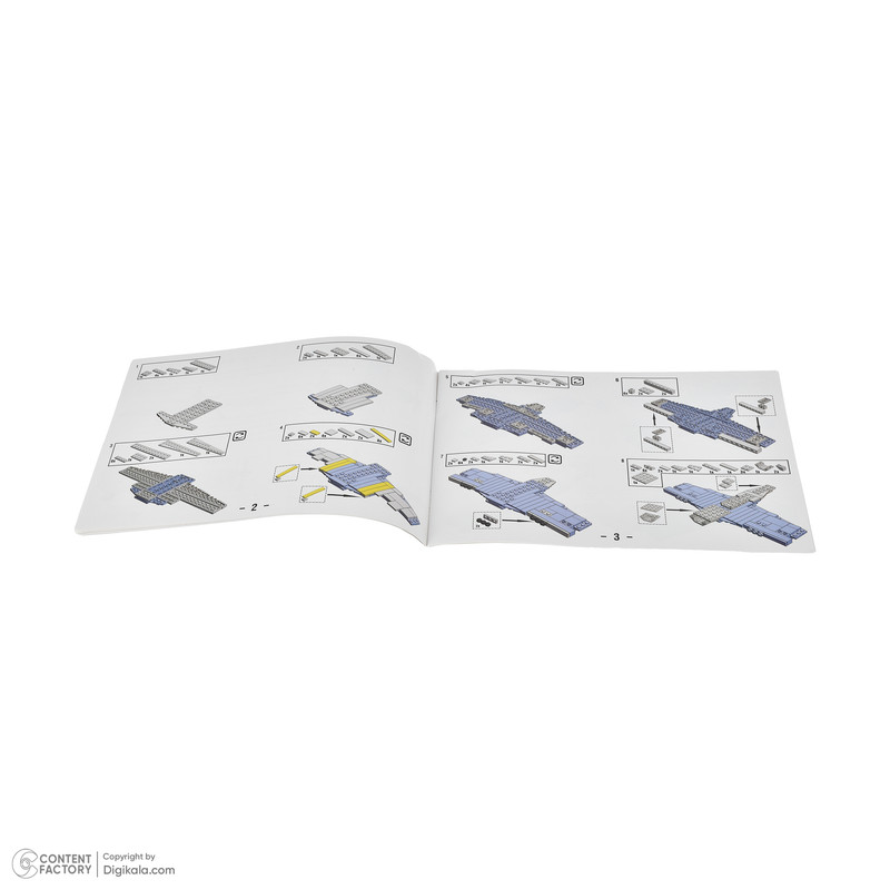 ساختنی 377 تکه طرح هواپیما جنگی مدل 23042