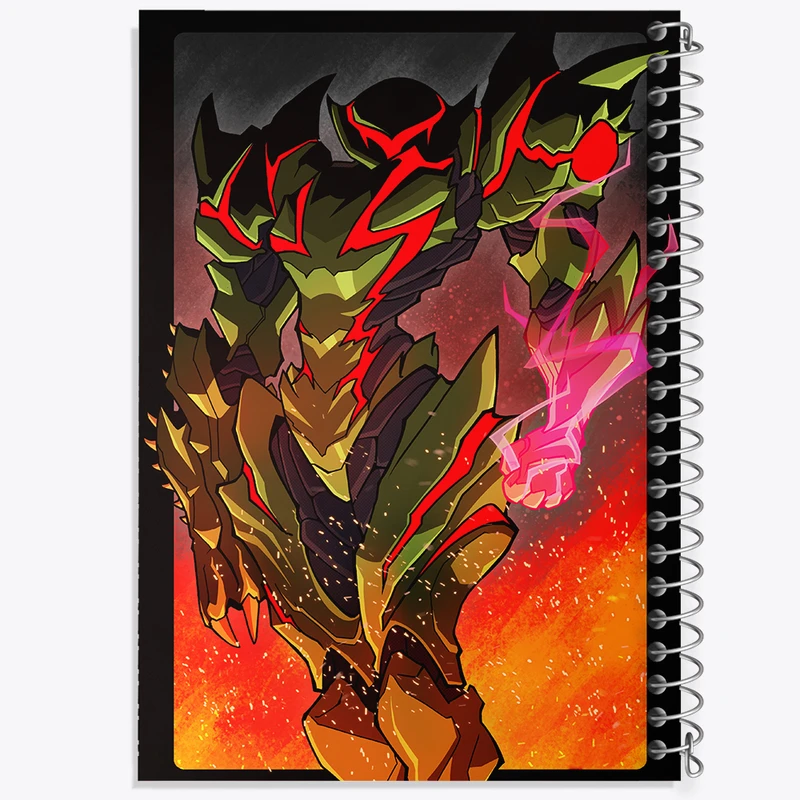 دفتر لیست خرید 50 برگ خندالو طرح بازی متروید (Metroid) کد 35664