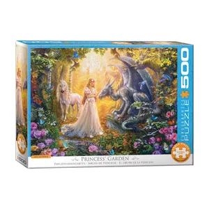 پازل 500 تکه یوروگرافیکس پازلز مدل Princess Garden كد 5458-6500
