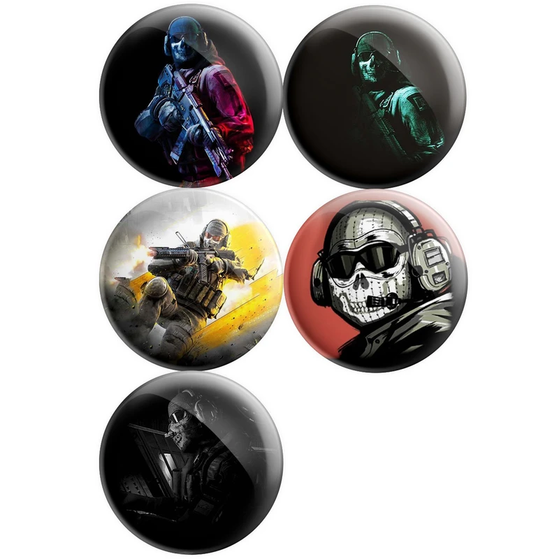 پیکسل پرمانه طرح call of duty کد pmg5.8447 مجموعه 5 عددی