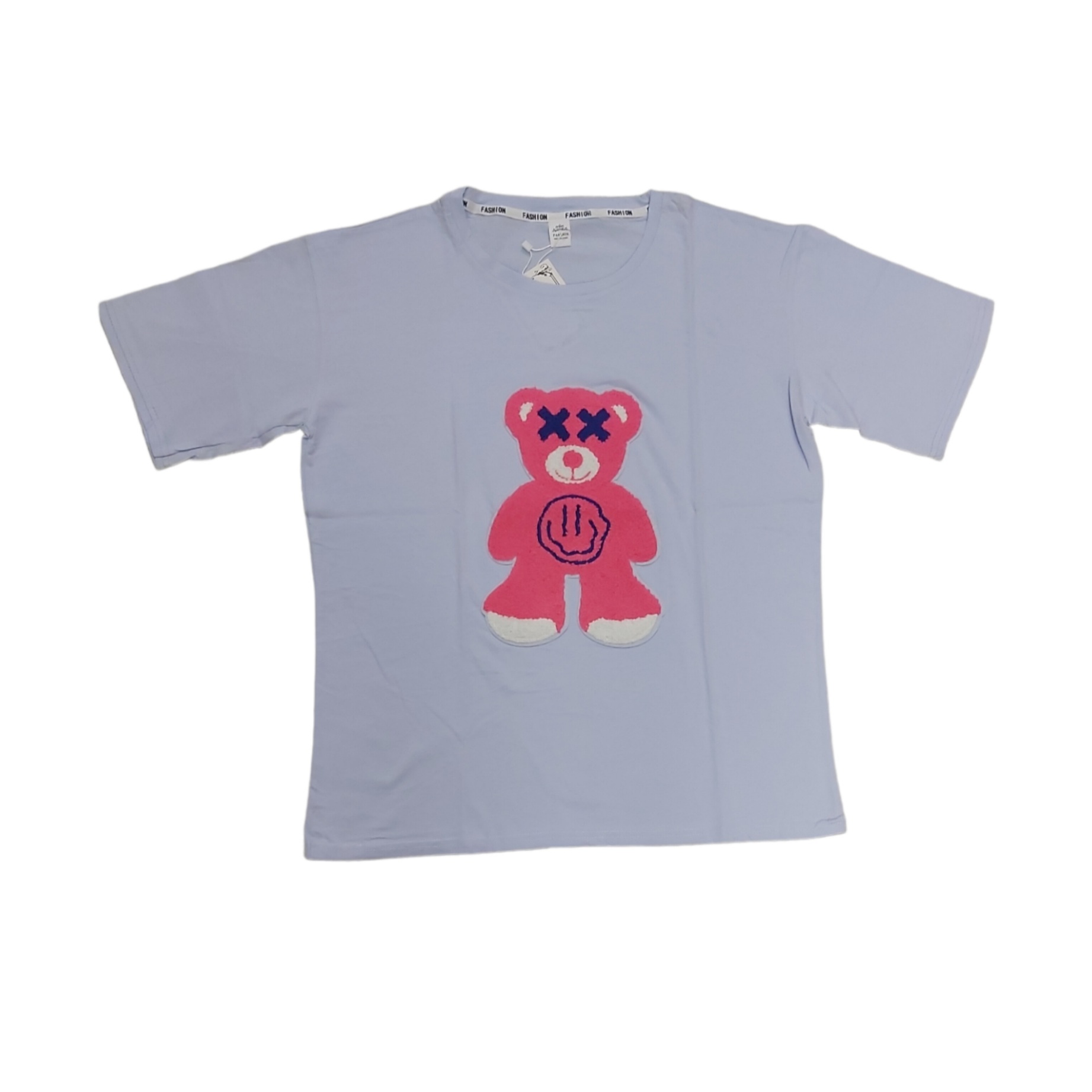 تی شرت لانگ آستین کوتاه زنانه مدل خرس برجسته 32
