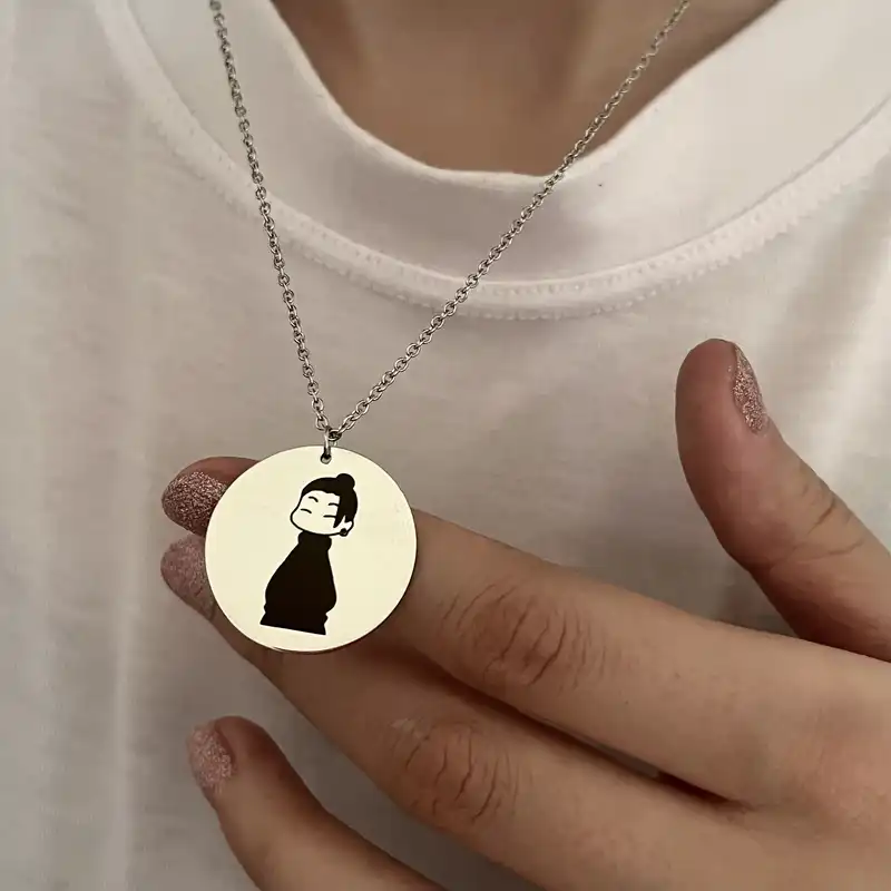 گردنبند مدل گوجو و گتو انیمه جوجوتسو کایزن بسته 2 عددی