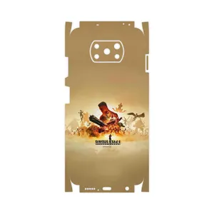 MAHOOT Serious Sam Game Series-FullSkin Cover Sticker for Xiaomi Poco X3 NFC