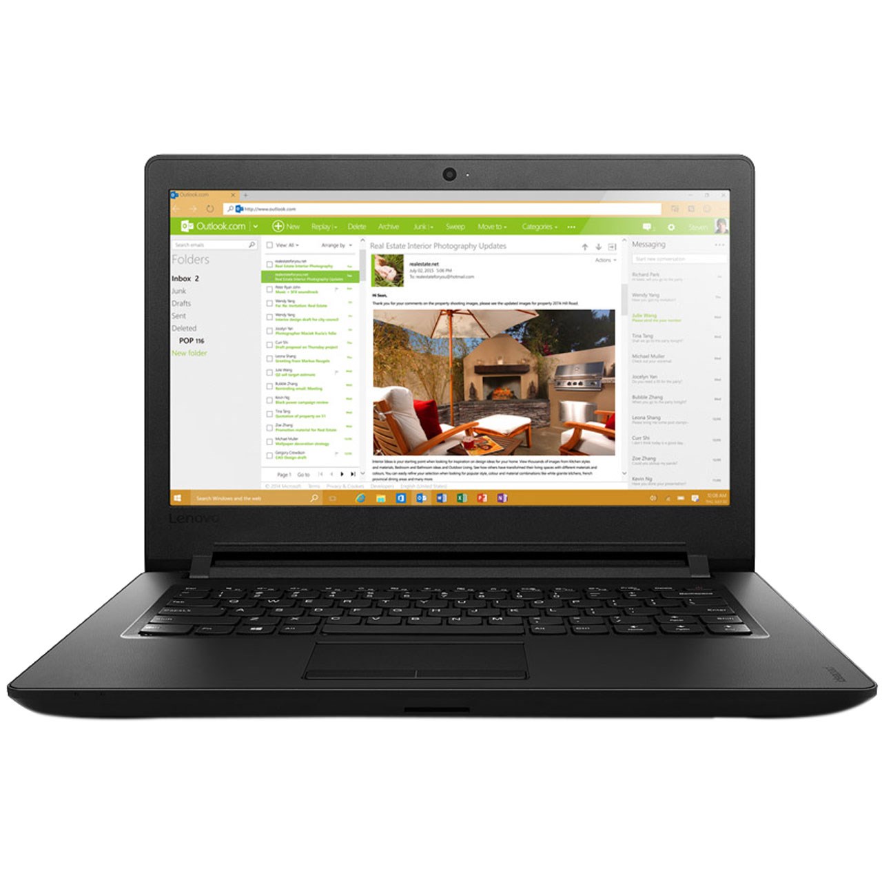 لپ تاپ 14 اینچی لنوو مدل Ideapad 110 - N