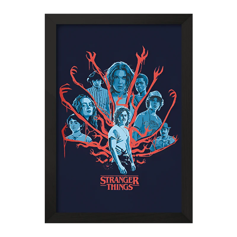تابلو خندالو مدل استرنجر تینگز (Stranger Things) کد F10163
