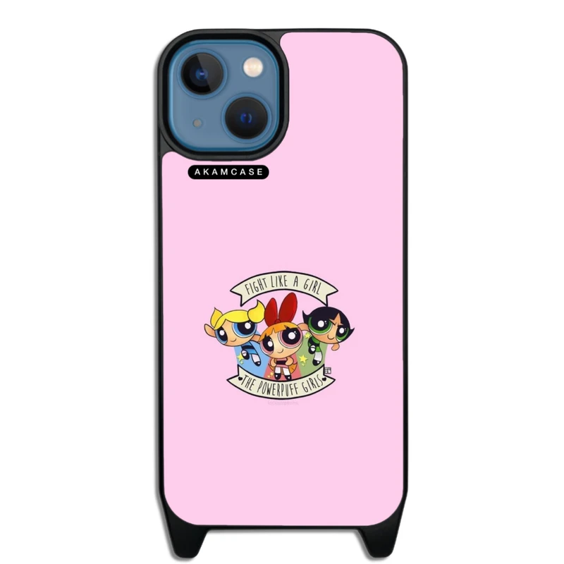 کاور آکام مدل AMCWLA14-POWERPUFF GIRLS16 مناسب برای گوشی موبایل اپل iPhone 14