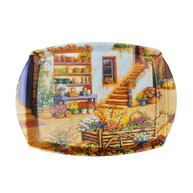 سینی کارن طرح beautiful house کد M_132