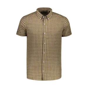 پیراهن آستین کوتاه مردانه کیکی رایکی مدل MBB20006-407