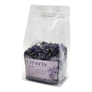 نمک حمام لیاریس مدل شکوفه بنفش با وارمر وزن 1000 گرم