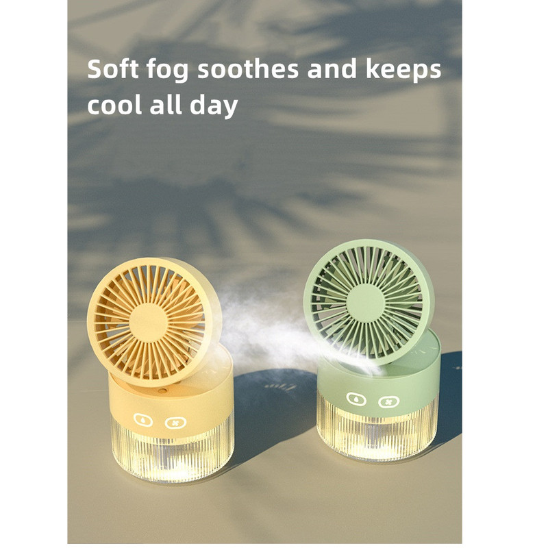 پنکه USB مدل بخور سرد کد 2022-2 spray fan