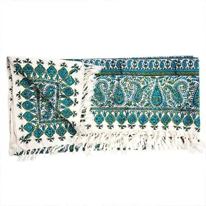 سفره قلمکار اعلا اثر چیت ساز طرح 2 سایز 100 × 150 سانتی متر