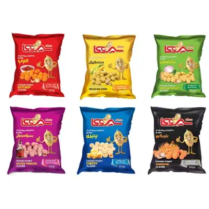 بادام زمینی روکش دار میکس 5 سیروکا - 3000 گرم بسته 6 عددی