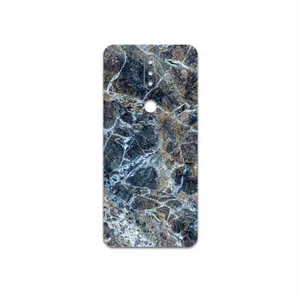 MAHOOT Earth-White-Marble Cover Sticker for Nokia 2.4