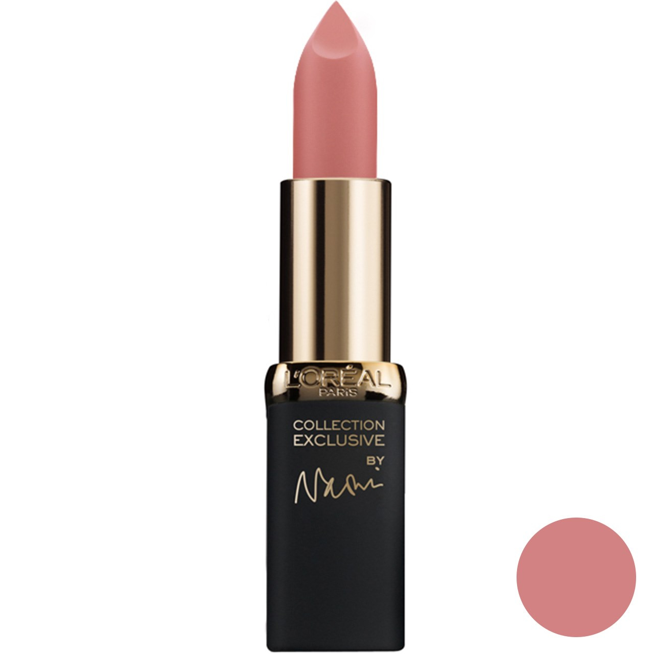 رژ لب جامد لورآل سری Color Riche مدل Naomi Pink شماره 21