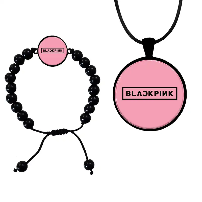 نیم ست مدل گروه Black Pink کد 18