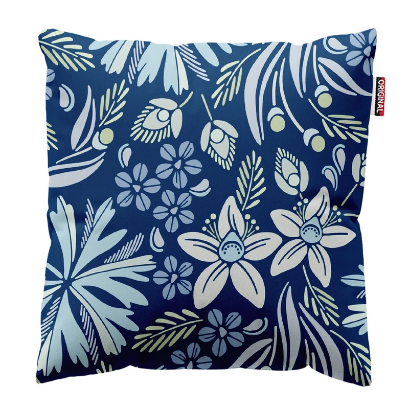  کوسن پاد آفرین طرح گل کد 3600 سایز 30*30 سانتی متر