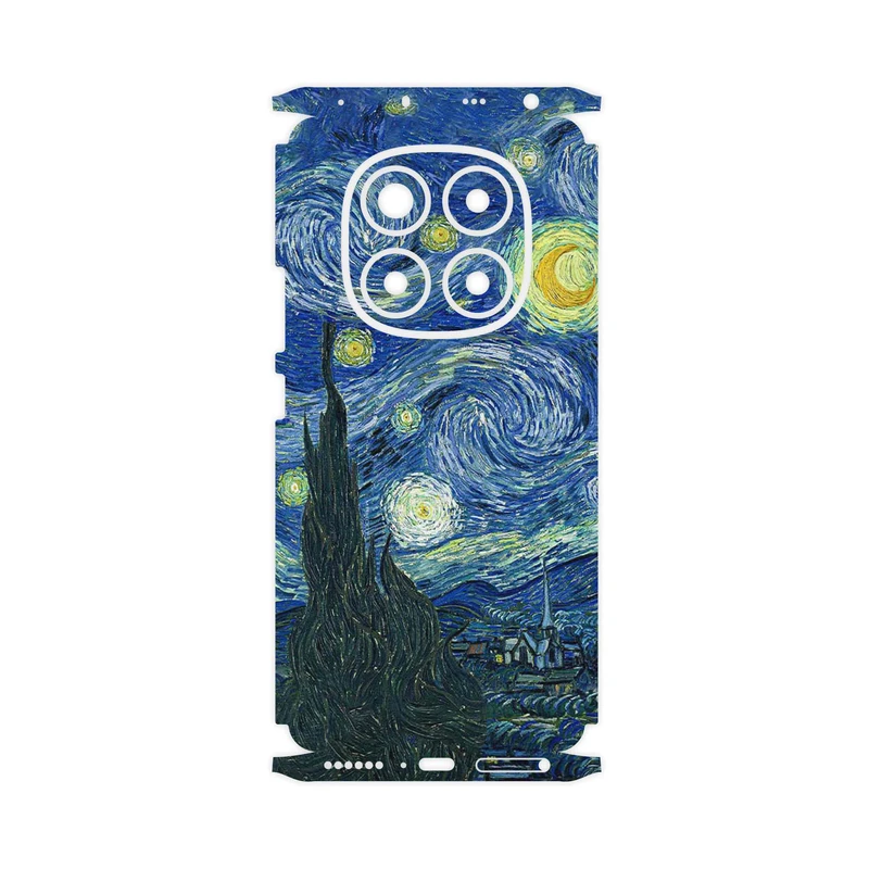برچسب پوششی ماهوت مدل The Starry Night of van Gogh-FullSkin مناسب برای گوشی موبایل شیائومی Redmi Note 14 Pro 4G