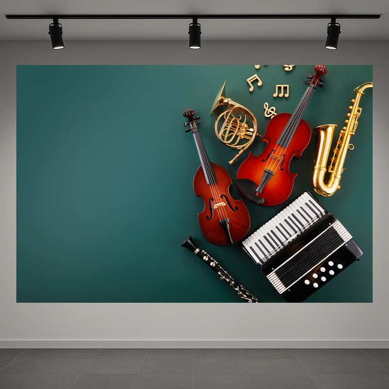 پوستر طرح موسیقی مدل ساز های موسیقی کد AR3059545