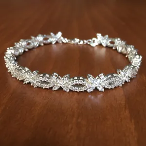 دستبند نقره زنانه کد 3053