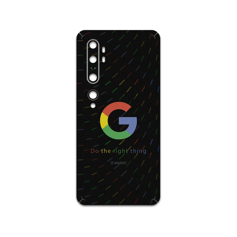 برچسب پوششی ماهوت مدل Ggl مناسب برای گوشی موبایل شیائومی Mi Note 10