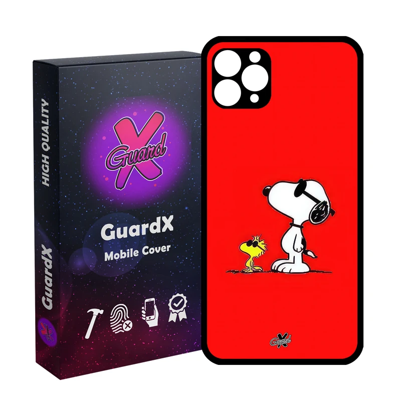 کاور گارد ایکس طرح اسنوپی مدل Glass10632 مناسب برای گوشی موبایل اپل iPhone 11 Pro Max