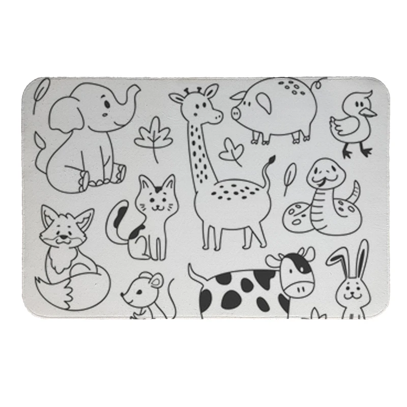 پادری  طرح حیوانات کد 8128 سایز 80 × 50 سانتی متر