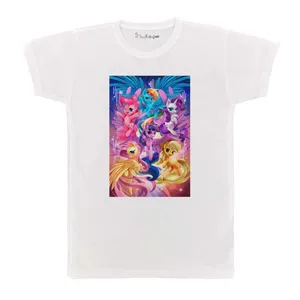 تی شرت بچگانه پرمانه طرح پونی کد pmt.4641