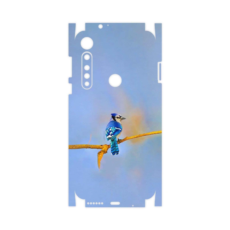 برچسب پوششی ماهوت مدل Cyanocitta cristata-FullSkin مناسب برای گوشی موبایل موتورولا One Vision Plus