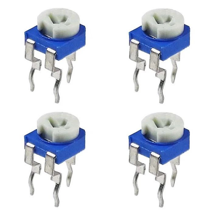 پتانسیومتر 200 کیلو اهم مدل TPB-200KO بسته 4 عددی